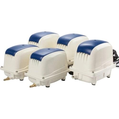 20W 25W 38W 55W 65W ECO Air Pump Low Noise Aerator for Koi Fish Pond Large Pressure Air Compressor Septic Tank Hydroponics