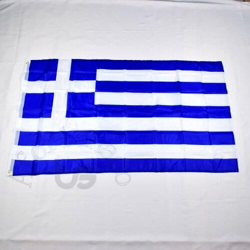 Greece 90*150cm The Greek flag Banner 3x5 Foot national flag for meet,Parade,party.Hanging,decoration