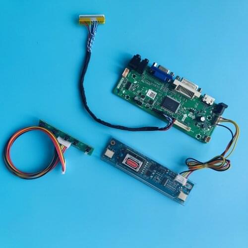 HDMI-compatible DVI VGA M.NT68676 Controller board LCD LVDS For HT185WX1-300/100 HT185WX1-500/501 1366X768 panel display monitor