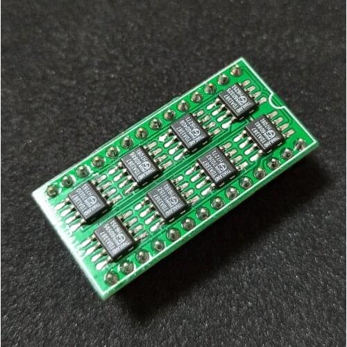 HIFI 8PCS TDA1387 In Parallel Module Replacement Substitution TDA1541 TDA1541A