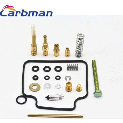 Carbman Carburetor Repair Kit For Honda TRX450 Foreman 450 1998-2004 Motorcycle Accessories Replacement Parts