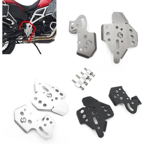 Rear Frame Guard Side Cover Protector for BMW F800GS ADV 2013-2017 Aluminum Black/Silver/Grey