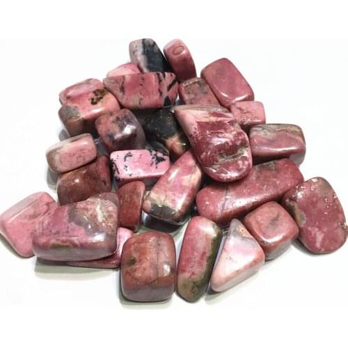 Natural gemstone Crystal Polished Rhodonite Tumbled Stone