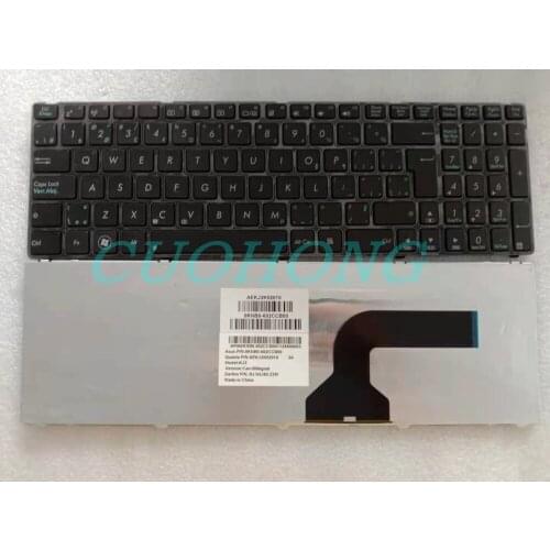 New Original Keyboard CAN-Bilingual For ASUS G72 X53 X54H k53 A53 A52J K52N G53 N53T 0KNB0-602CCB00 AEKJ3K02010