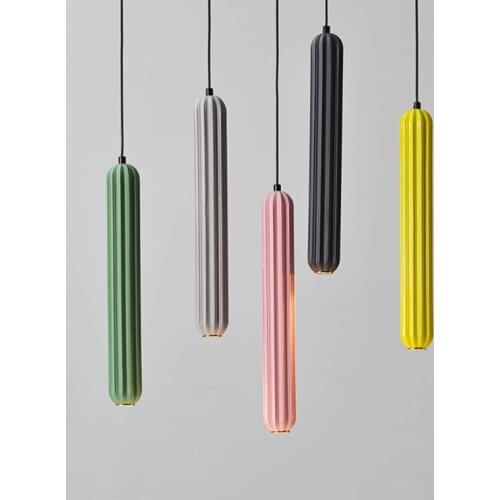 New Designer Led Pendant Light Lamparas De Techo Colgante Moderna Living Kitchen Dining Hanging Indoor Decor Macaron Nordic Lamp