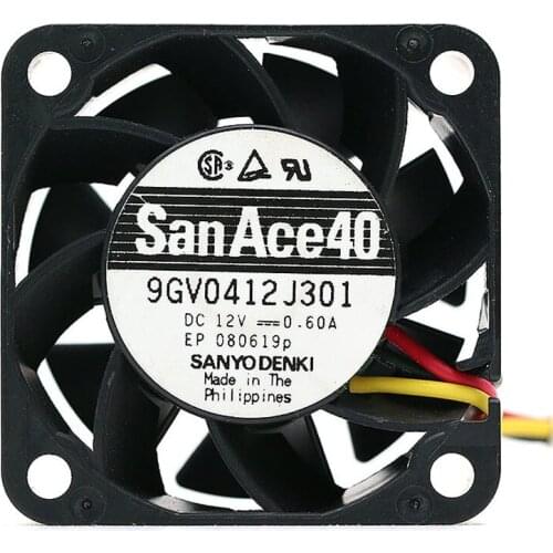 New 4028 12V 0.6A 9GV0412J301 9GV0412P3J071 Violent Fan