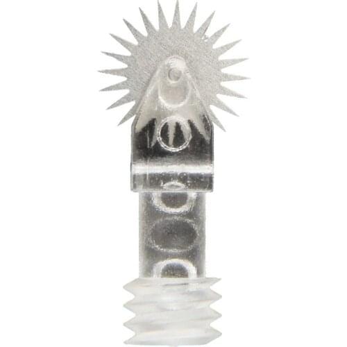 100 Pcs Disposable Roller Microblading Needle Tattoo Eyebrows Fog Embroidery Pin For Permanent Makeup Micro Manual Pens 7/10mm