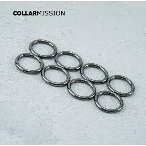 Pet puppy collar adjustable metal parts 25mm gun black hook handbag bag accessories YH25QH