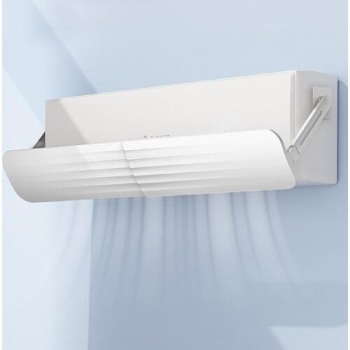 Adjustable Air Conditioner Deflector Telescopic Windshield Confinement Air Deflector For Home Home Air Conditioner Covers