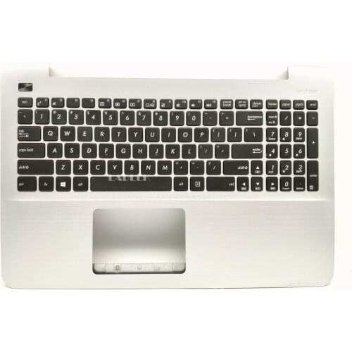 US Silver Palmrest keyboard for Asus X554B X554D X554L X554Q X554S X554U X554Y