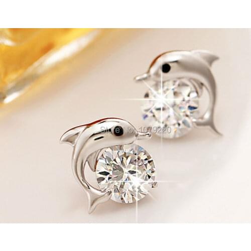 Женские серебрянные серьги YIXUNTONG China At AliExpress