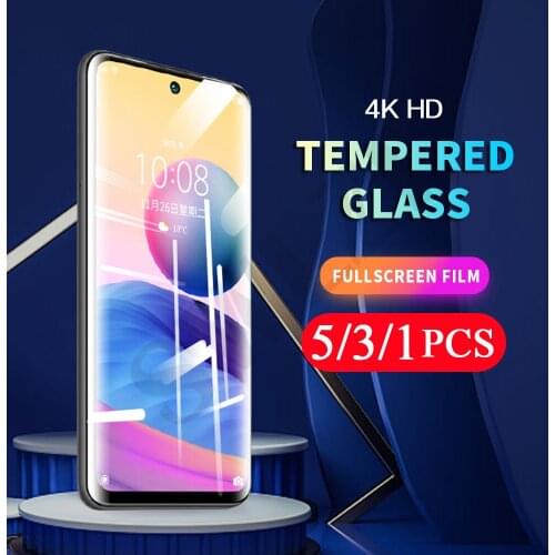 5-1Pcs tempered glass for Redmi 10X note 7 7S 8 8T 9 5G 9S 9T 10 pro Max 10S protective film phone screen protector on the glass