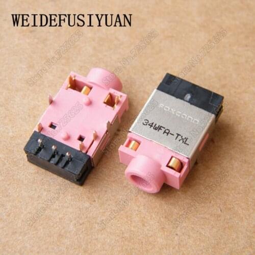 10PCS Audio Jack Headphone Microphone Jack Port Socket for ASUS A8S F8S F37C G46V N46VZ N73SV N82JV Series