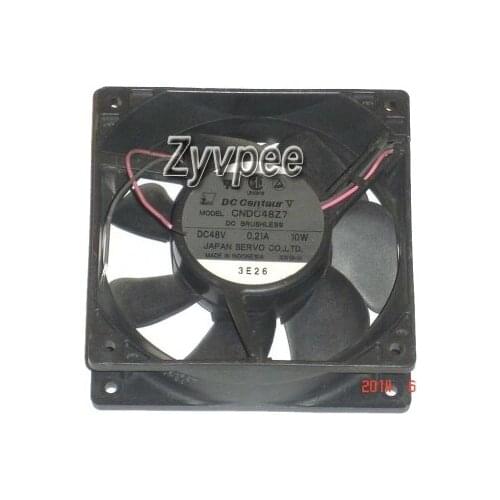 120x120x38MM CNDC48Z7 48V 0.21A 10W Server Fan 12CM Cooling Fan