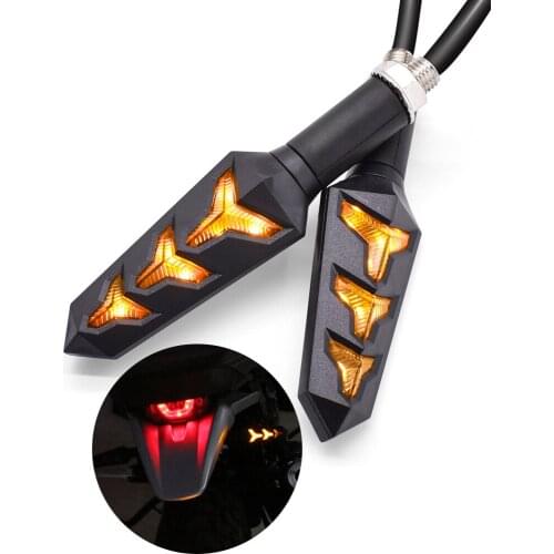 12V LED Motorcycle Indicators Flowing Turn Signal Lights Turning Indicators For Suzuki GSF 1250 1200 650 BANDIT GSX 1250 650F