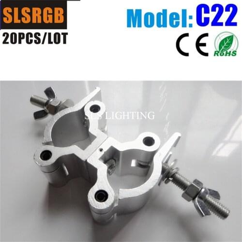 20PCS/LOT SLS-C22 23A aluminum clamp truss , used aluminum truss double clamp double clamp, clamps