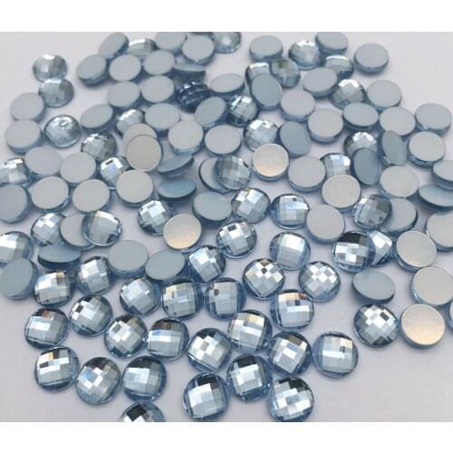 2018 nice epoxy round with cutting hot fix epoxy rhinestone / fashion crystal