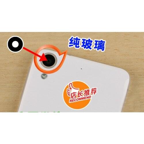 5PCS New Ymitn Housing Back Camera Lens Rear Camera Lens with Adhesive For HTC Desire 626 626D 626T 626W,Free Shipping