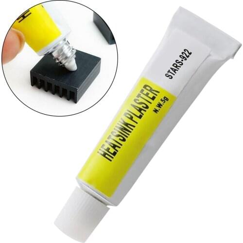 5g Thermal Conductive Glue Silicone Plaster Viscous Adhesive Cooling Compound For LED GPU Chipset Heatsink
