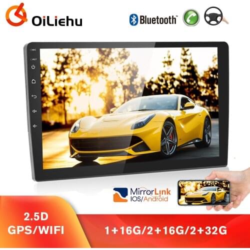OiLiehu 2 Din Android 9.0 Car Radio Autoradio GPS 2din Stereo Receiver For Universal Volkswagen Nissan Hyundai Toyota KIA Ford