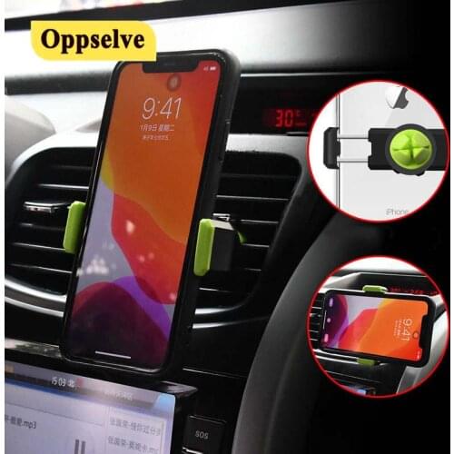 Car Phone Holder For iPhone 13 12 11 Samsung Huawei 360 Degree Support Mobile Air Vent Mount Car Holder Phone Stand in Car Use