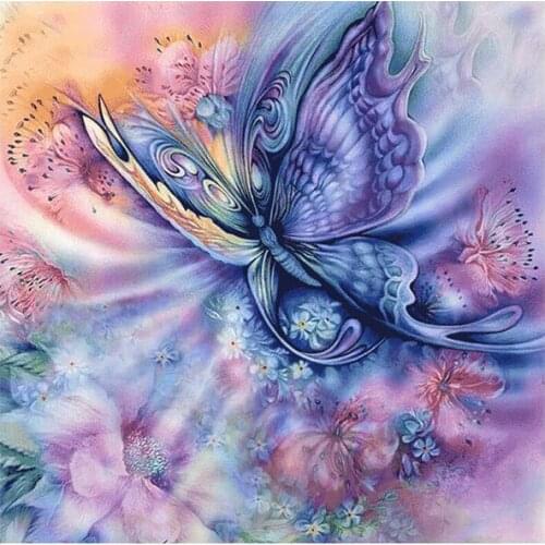 Butterfly flowers animal new arrival DIY Crystal full square 5D diamond painting cross stitch kit mosaic round rhinestones GH461