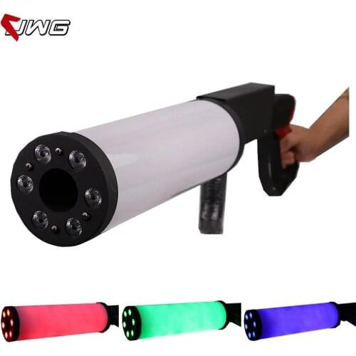 Free Shipping 6x3w LEDs 3 in 1 Led Product LED CO2 DJ Gun CO2 Jet Stage DJ Disco Party Effect Machine