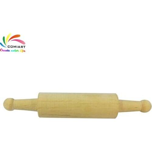 Wood Clay Roller Pottery Rolling Pin Modelling Tool Carving Craft Tools Pottery Clay Roller