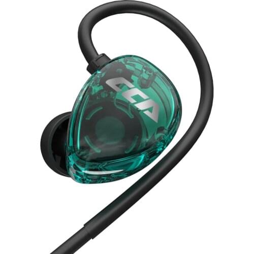 CCA CSA 10mm Dynamic Driver HIFI In Ear Earphone Noise Insulation Headphone Widely Compatible with 3.5mm Gold Plated Connector