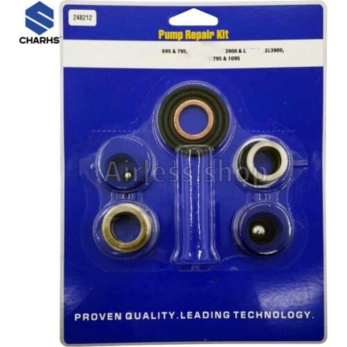 Airless 695 sprayer Pump Repair Kit 248212 For Mark IV Airless Paint Sprayers 695 795 3900 of sprayer spare part 287825