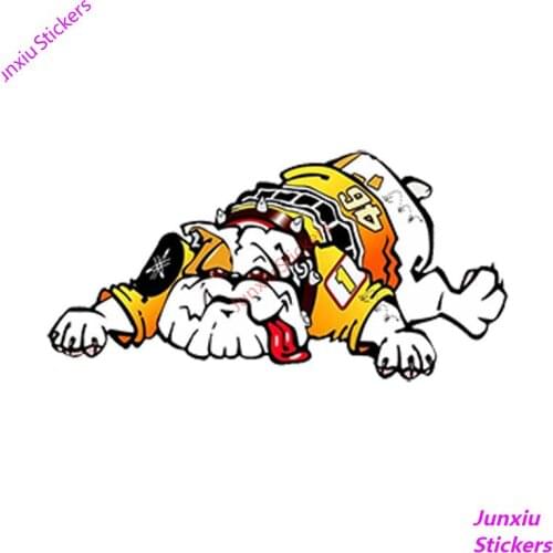 JDM Guido Dog Suv Car Stickers Decals Funny Bumper Window Windshield Waterproof Scratch-Proof Accessories Interior KK14*7cm