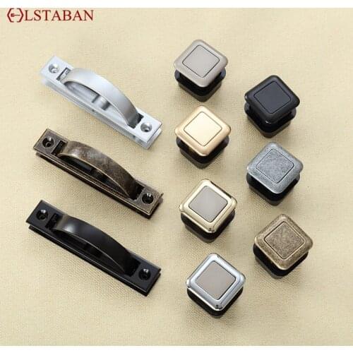 LSTABAN European-style Modern Minimalist Bookcase Wardrobe Slotting Hidden Embedded Cabinet Door Tatami Single Hole Handle