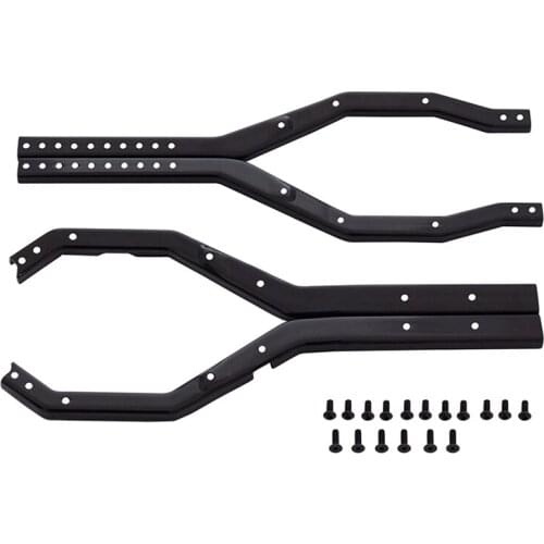 Metal Girder Side Frame Chassis Rails for 1/10 RC Crawler Axial SCX10 III AXI03007 Upgrade Parts Accessories