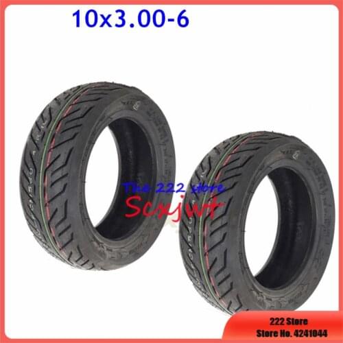 Newest 10x3.00-6 Tubeless Tire for Electric Scooter 10 Inch 10x3.0 CST Wear Resistant Vacuum Tyre