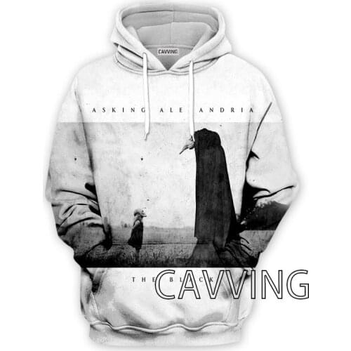 New Fashion Women/Mens 3D Print Asking Alexandria Hoodies Hooded Sweatshirts Harajuku Hoodie Sweatshirts Tops Clothing T01