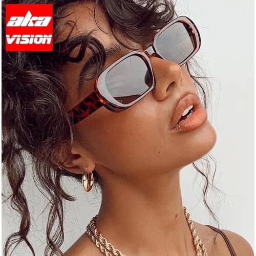 AKA VISION 2021 Oval Sunglasses Women Retro Luxury Designer Eyeglasses For Women/Men Small Gasses Vintage Lentes De Sol Mujer