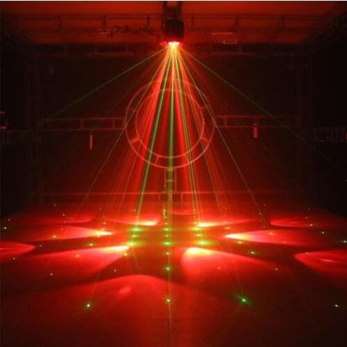 Led 6×15W RGBW With Laser Moving Shaking Head Light Beam Is Used For KTV Stage Effect Equipment In Bars