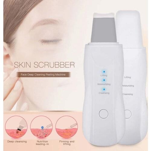 Remove Dirt Blackhead Reduce Wrinkles and Spot Facial Lifting Peeling Tool Vibrate Face Cleaning Skin Deep Scrubber Vibration