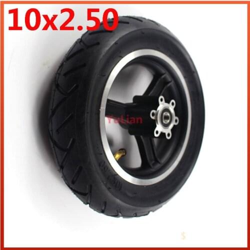 High quality 10x2.50 wheel tire 10 inch 10 * 2.50 inner tube outer tire belt hub electric scooter explosion proof advanced tire