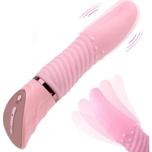 10 Speed Multifunction G-spot Massager Oral Masturbation Clitoris Stimulator Tongue Vibrator Sex Products Sex Toys for Women