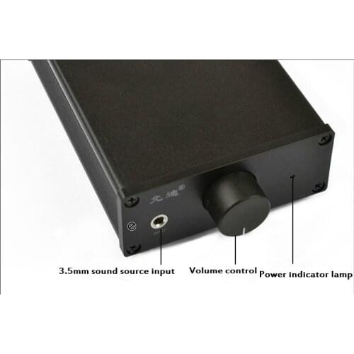 100WX2 home desktop TPA3116 double channel 2 class D HIFI fever pure amp