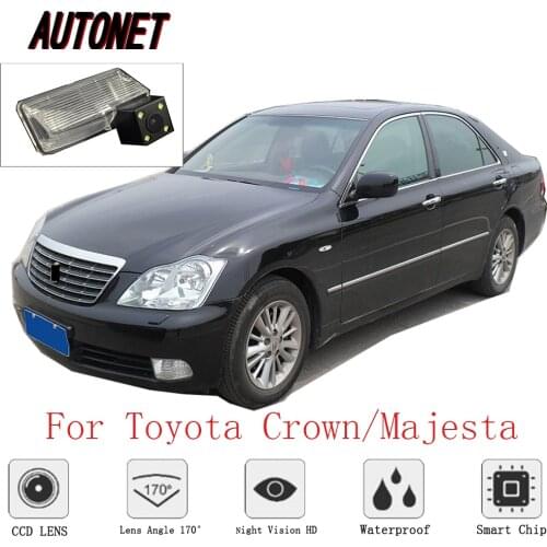 AUTONET Rear view Camera For Toyota Crown/Majesta S180 S200 2003~2012 CCD Night Vision Backup camera