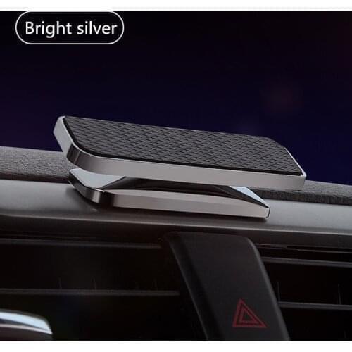 Car Mobile Phone Holder Magnetic Alloy Silicone Stickers For Honda Airwave City ZX Edix FR-V Insight 2 Legend 3 4 CR-Z