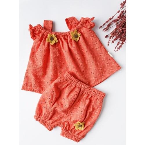 Babymod Baby Girl Dress Flower Embroidered Baby Dress