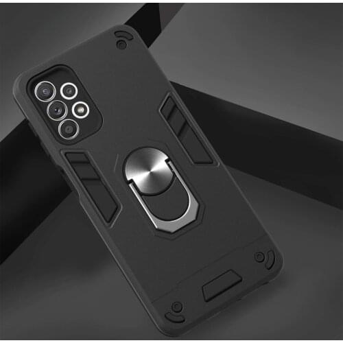 Anti Shcok Case For Samsung Galaxy A51 A71 A52 A72 A32 A50 A30S A31 A12 M12 M31 M21 M11 Impact Ring Case Silicone Back Cover