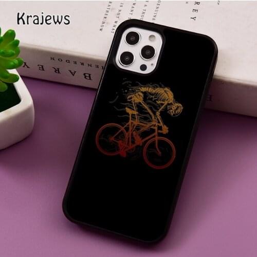 Mtb mountain bike cycling cyclist bicycle phone Case For iPhone 5 SE 2020 6S 7 8 Plus 12 mini 11 Pro X XR XS Max coque Cover