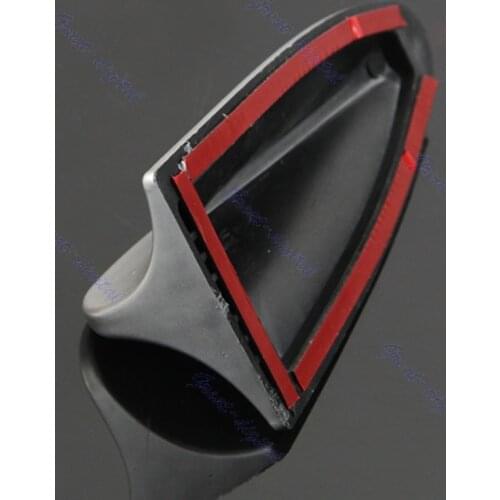 Shark Fin Roof Decorative Decorate Antenna Aerial Universal Auto Car Silver