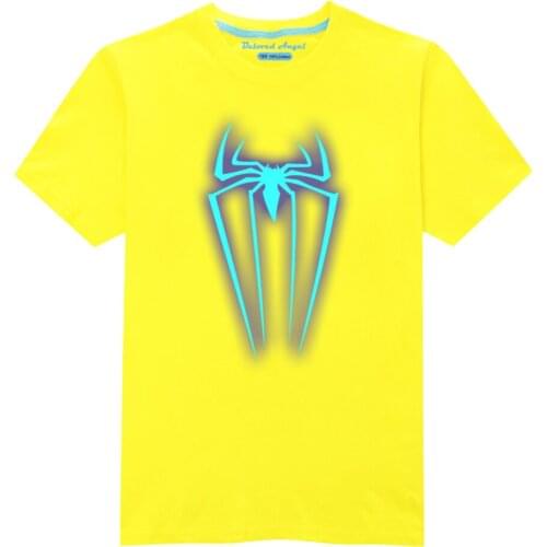 Kids T Shirts 2020 Brand New Fashion Baby Girls Luminous Print T shirt Tops Tees Cotton Children Clothes Toddlers Boys Clothing