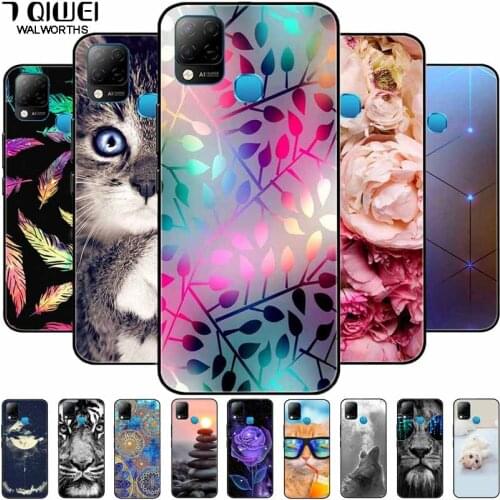 For Infinix Hot 10S Case Phone Cover Soft Silicone Back Cases for Infinix Hot 10T / Hot10T NFC Funda TPU 6.82'' Hot 10 S Coque