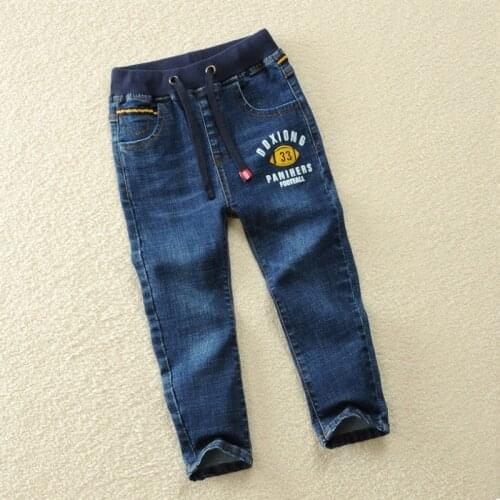 Boys jeans trousers stretch childrens pants small children big boy 2019 spring and autumn new
